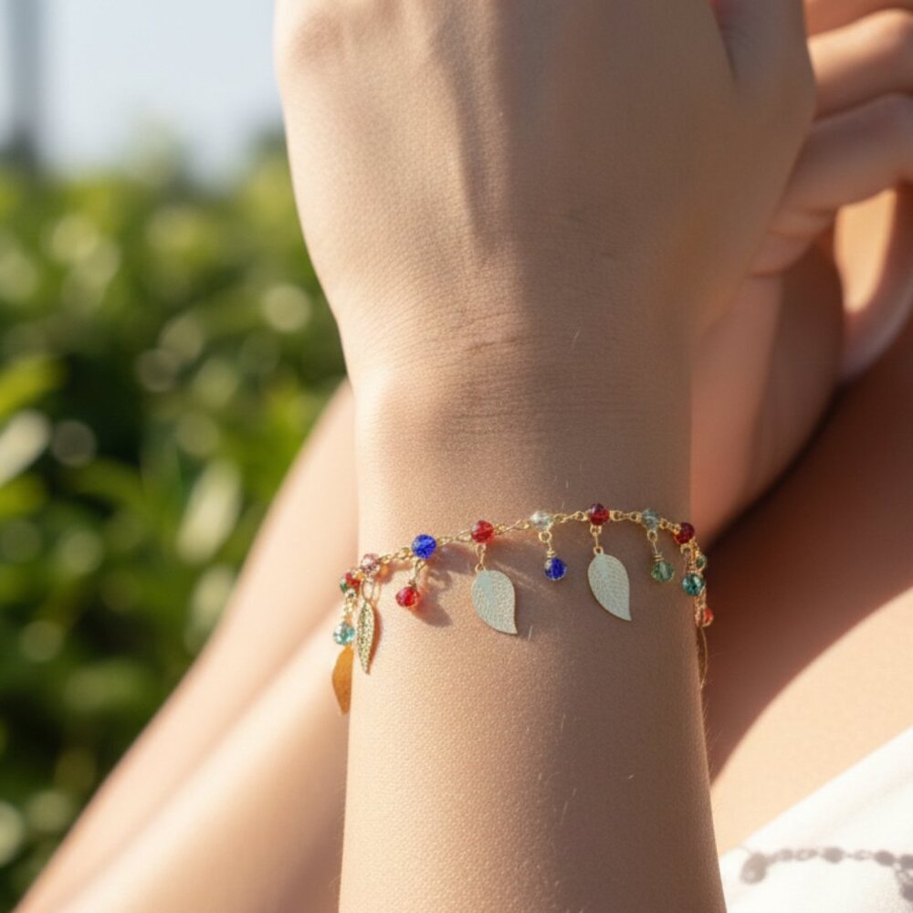 "Trendy Handmade Bracelet – A Thoughtful Gift for Girls & Women | UNVRC1167 - Picture 1 of 2